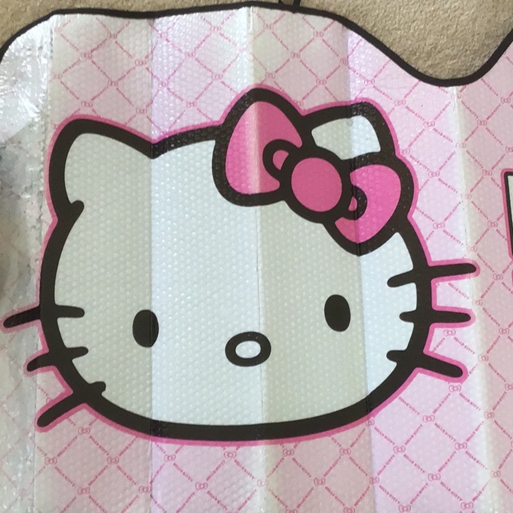 Hello Kitty Auto Sunshade, 28” x 57” - Picture 3 of 13